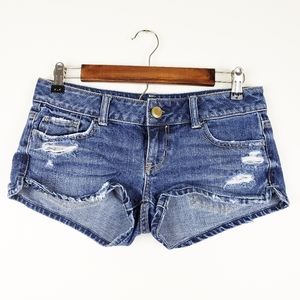 American Eagle Outfitters Distressed Jean Shorts